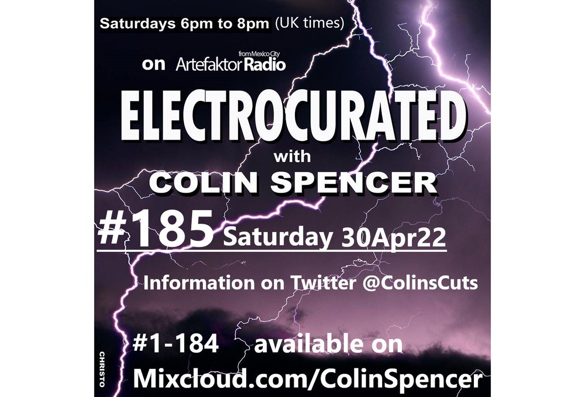 ColinsCuts's tweet photo. #EXCLUSIVE
#MorganBryan 'Barley Cove'
#worldwide #radio première firstplay unveiling on #ELECTROCURATED #185
🔊@ArtefaktorRadio🎧
Saturday 30 April 2022
6-8pm (#UK times)
#DiscoverAndRemember @mjbryan
Jump in
▶️https://t.co/07B7ZDsML6
Catch-up #183
▶️https://t.co/r2OpGwzxFc https://t.co/QElRwZ0Ucw
