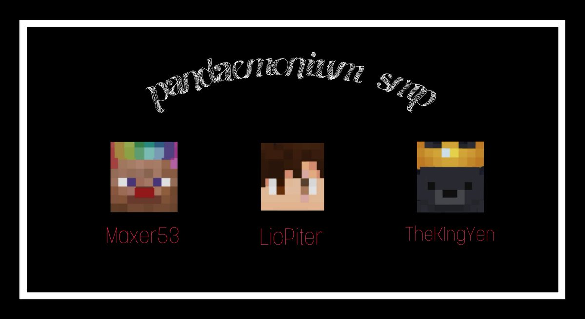 PandAEmoniumSMP's tweet photo. Tanda de Participantes #22
• @.Maxer53
• @.LicPiter
• @.TheK1ngYen https://t.co/A5uOiDqUlD