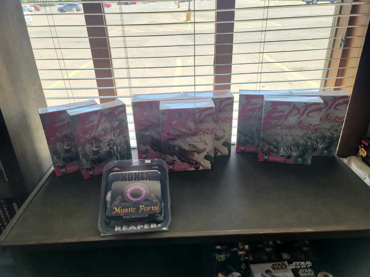 AdventurersGoA's tweet photo. Adventurers, looking to immersify your D&amp;D campaign? We have plenty of models and figurines to bring it to life!
-Sincerely, Adventurers Guild of Amarillo https://t.co/15m1jbjMdA