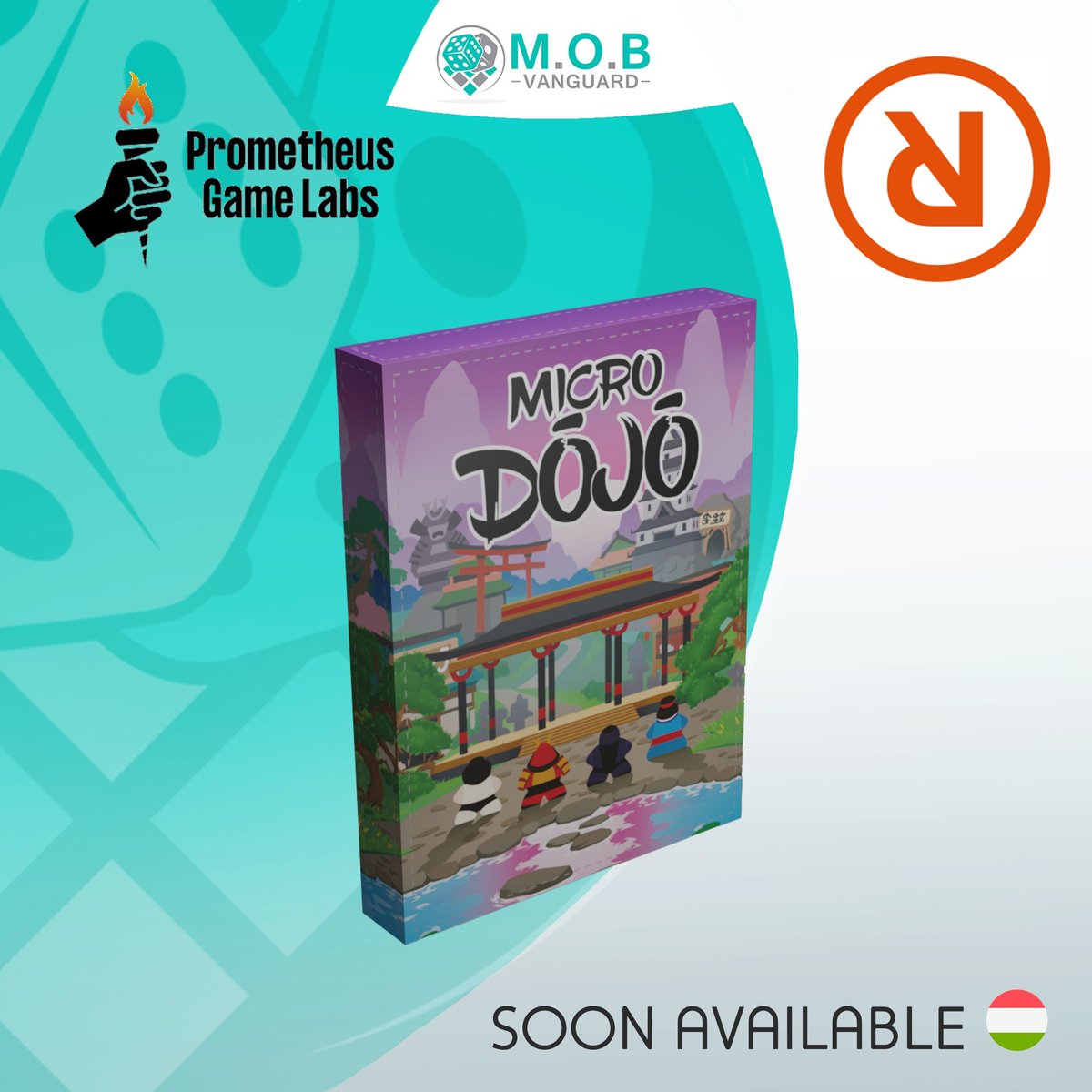 MOBVanguard1's tweet photo. We are extremely thrilled to announce that @reflexshop will publish Micro Dojo, by Prometheus Game Labs, in Hungary!
#licensing #mobvanguard #proudagents #bgg #bggcommunity #boardgames #hungary #reflexshop #prometheus https://t.co/BZS2W6O3Co