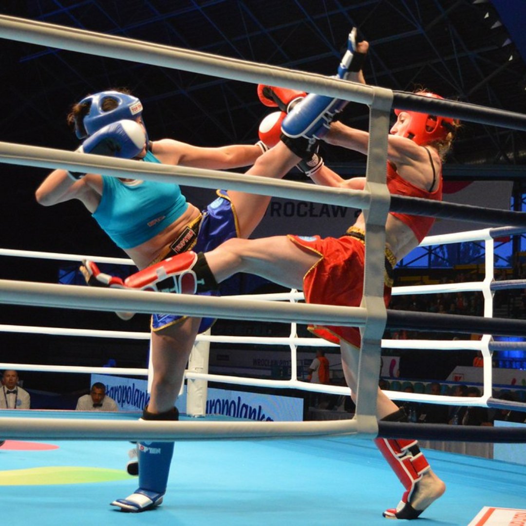 These ladies know how to throw a punch 🥊 

Kickboxing is a combat sport which features kicking and punching!

Check out our Martial Arts Sports! → bit.ly/37LTH07

#TWG2022 #RoadtoBHM