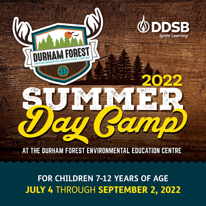 Durham District School Board (DDSB) (@ddsbschools) on Twitter photo The Durham Forest Environmental Education Centre is gearing up for another summer full of fun, learning & adventure!
July 4 - Sept 2, 2022
Eight One-Week Sessions, Monday to Friday, 9-4 pm
Contact durhamforest@ddsb.ca for info
Sign in at ddsb.schoolcashonline.com to register The Durham Forest Environmental Education Centre is gearing up for another summer full of fun, learning & adventure!
July 4 - Sept 2, 2022
Eight One-Week Sessions, Monday to Friday, 9-4 pm
Contact durhamforest@ddsb.ca for info
Sign in at ddsb.schoolcashonline.com to register