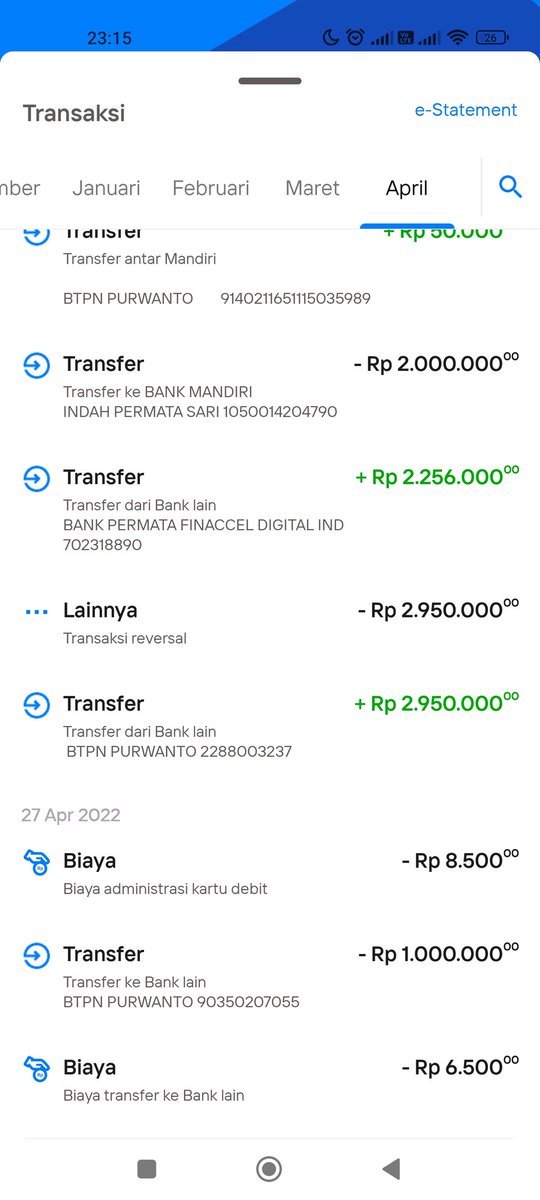 PurwantoFh's tweet photo. Transfer ke bank mandiri dinyatakan reversal. Tapi saldo di Jenius sudah ke potong. Hingga saat ini belum balik2. Sistemnya parah. Mohon dikembalikan dananya di saldo saya!!! @JeniusConnect @jeniushelp https://t.co/gd0eJzwzNI