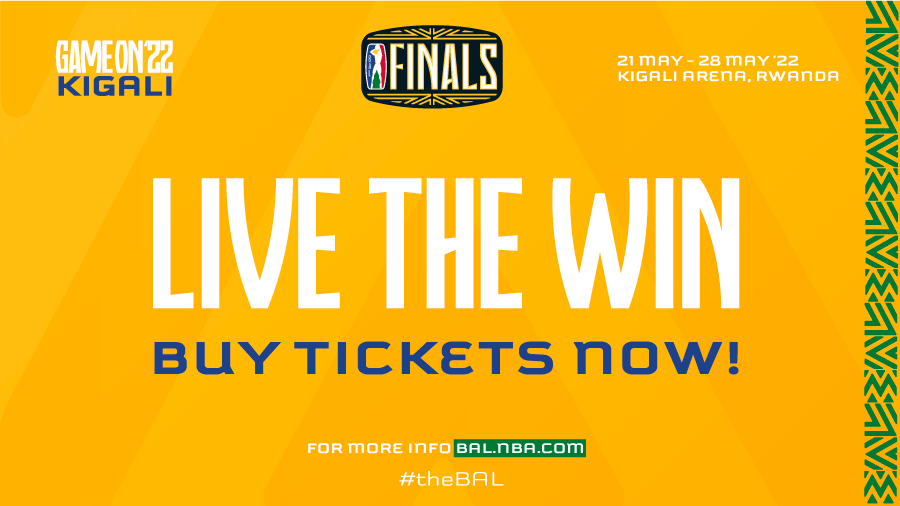 THE WAIT IS OVER! GET YOUR TICKETS TO #theBAL   SEASON 2 FINALS NOW 👉🏿 bal.nba.com/bal-kigali-tic…