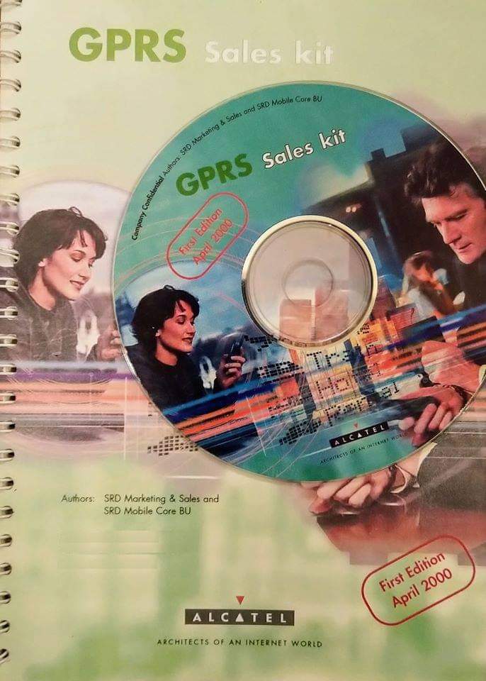 jzee62's tweet image. &quot;Architects of an Internet World&quot;. 

From a time when GPRS was the &quot;in&quot; thing :)

#nostalgia #internet #cellulardata #telecoms #technology #alcatel