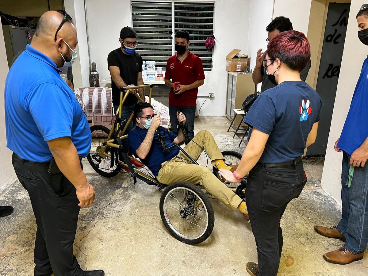 HpvcUprm's tweet photo. Last Wednesday, we had the opportunity to showcase our project to the recruiters from Boeing. We shared our mission, vision, goals, and much more with them.
Thanks to Mary Haugen, Moses Escobar, and Carlos Lopez-, for allowing us to present our project to them.
#HPVC #uprm https://t.co/RZMNE04DtU