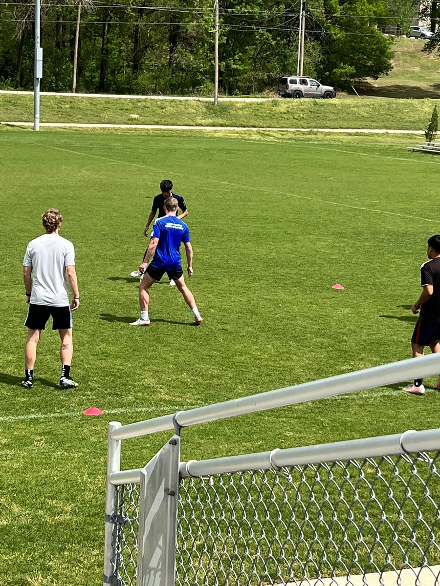 Thanks to Coach Sisco and <a href="/OKWUeagles_MSOC/">OKWU Men's Soccer</a> for inviting me to practice with the team and for a visit, hope to see y’all again soon!