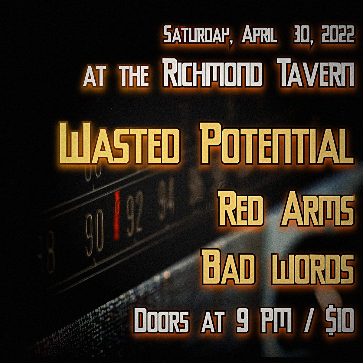 Hey Twitter what's up? We have a show tomorrow night at The Richmond! See yall there!