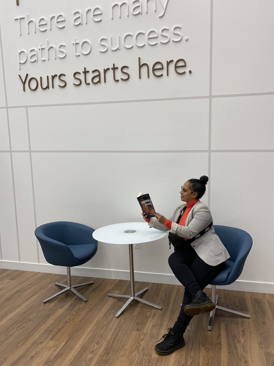 FittoNavigate's tweet photo. Our cofounder @AsegedechK  chopping at the bit to read “convicted and condemn” by @KMiddlemass https://t.co/CyBahsKI1e