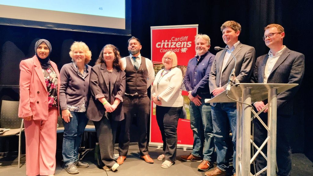 RuTogether's tweet photo. Privileged to be one of the co-chairs @CardiffCitizens Local Authority Accountability Assembly. We gained public commitments from prospective leaders @cardiffcouncil to work with us for the common good on issues that will positively impact many lives. @elycaerau @citizenswales https://t.co/QOxNaChXTm
