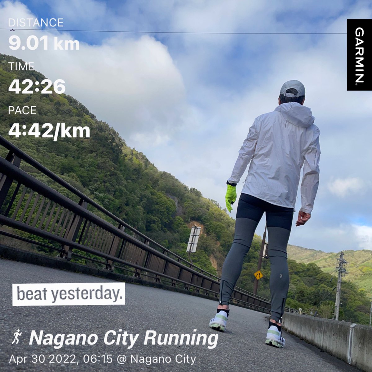 KWashizawa's tweet photo. #beatyesterday #garmin #finishSTRONG #BostonMarathon #善光寺 #長野県立美術館 #城山公園 #エコロジーコンペイブ #protein  #savas  #ご開帳 #回向柱 #fulc #fulcbase. #GW2日目 #on #onrunning #cloudboomecho #パルセイロ #逆転勝ち https://t.co/8LEloGiC4c