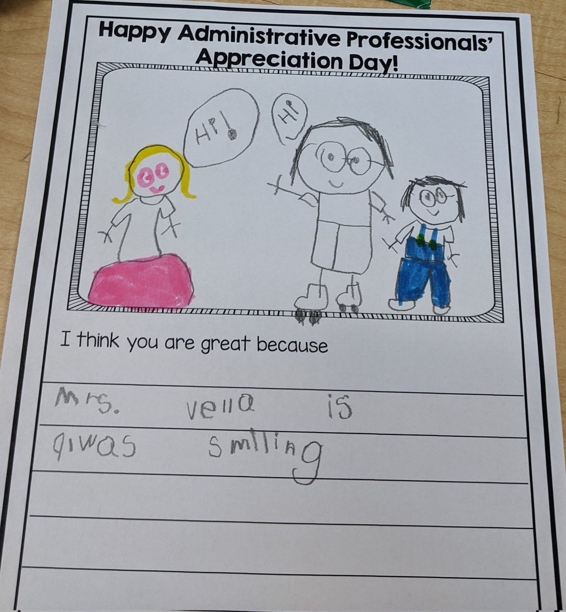 Celebrating our AMAZING Secretary Mrs. Vella <a href="/southlawn/">Jason Evans</a> ❤️❤️
<a href="/WestIrondequoit/">West Irondequoit CSD</a>
#wecannotdoitwithoutyou