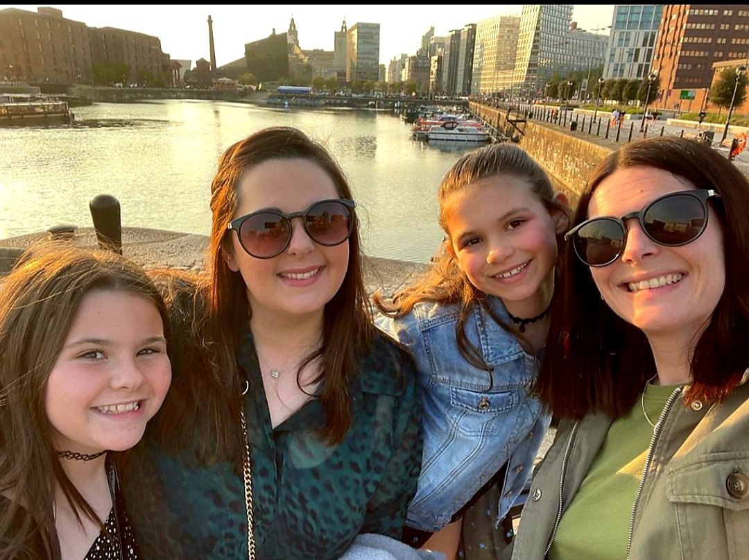 LiveMullany's tweet photo. My gorgeous girls pre Duo Lipa, in the sunshine 🌞 #albertdock  #liverpoolrocks #dancingqueens https://t.co/u7RRXByzpR