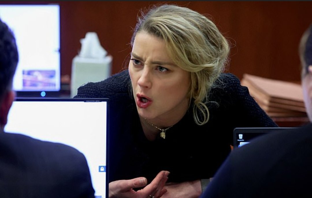 Overheard in the courtroom while Amber Heard was talking to her lawyers:
"If you don't win this case, I swear I will leave a shit on your pillow!"

She's a real charmer.
