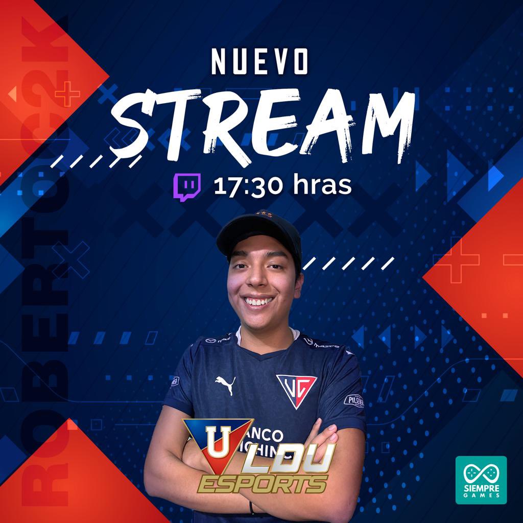 Una noche más de stream con <a href="/RobertoC2k/">RobertoC2k</a> 🔥 

🖥 twitch.tv/lduoficial

#LDUesports 
#GoLDU