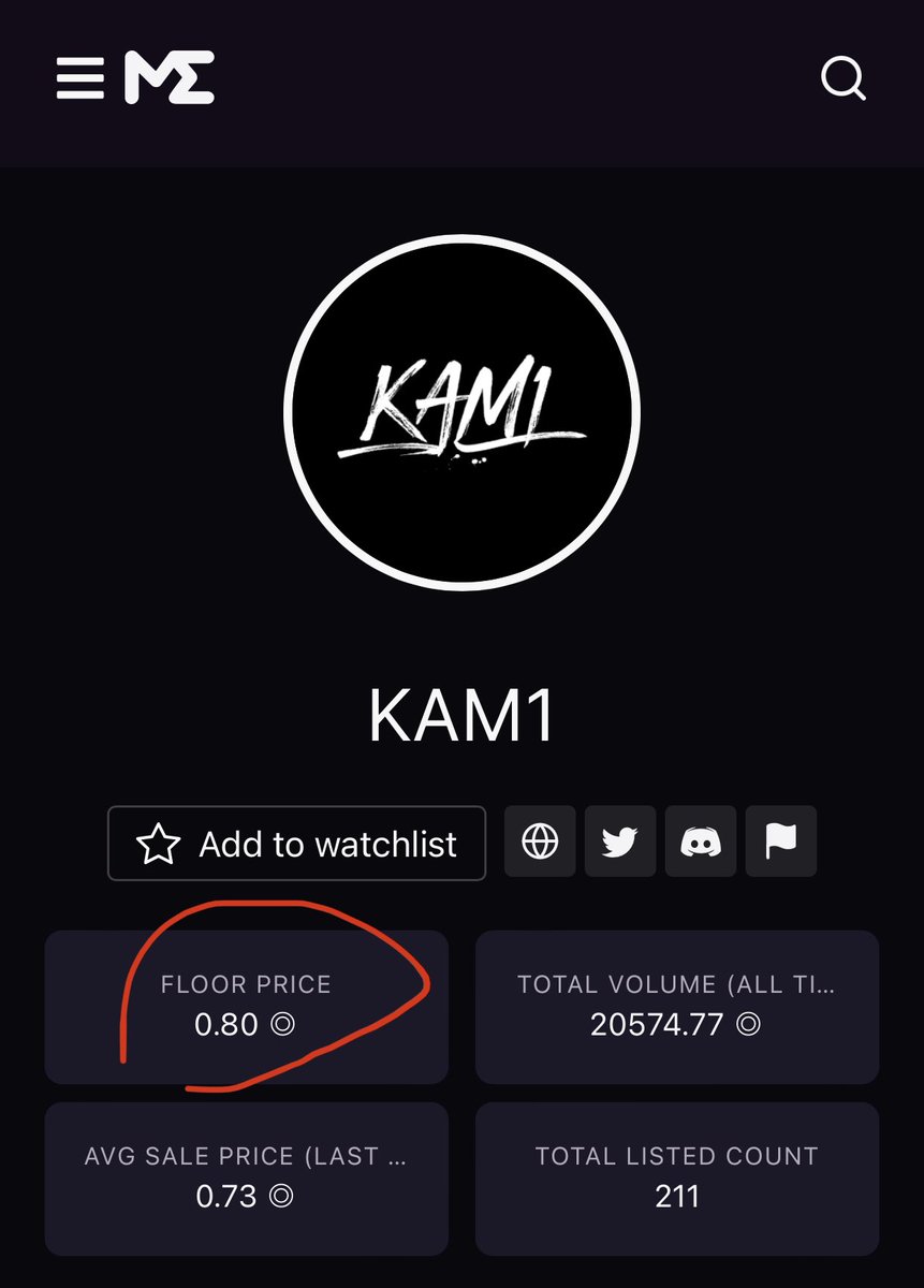 0xKiyoshii's tweet photo. I strongly believe @KAM1NFT floor will be sitting above 10 SOL in 2 weeks time. 

Can’t wait 🔥👀 https://t.co/50GNMC6q8j