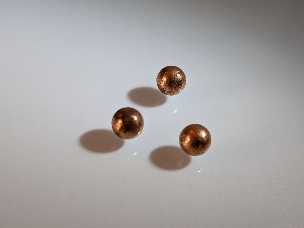 ZehrKeith's tweet photo. Copper coated BBs
#photography #copper #coated #bb #copperhead #Pixel2xlcamera #boredasf https://t.co/1EITxGmd8A