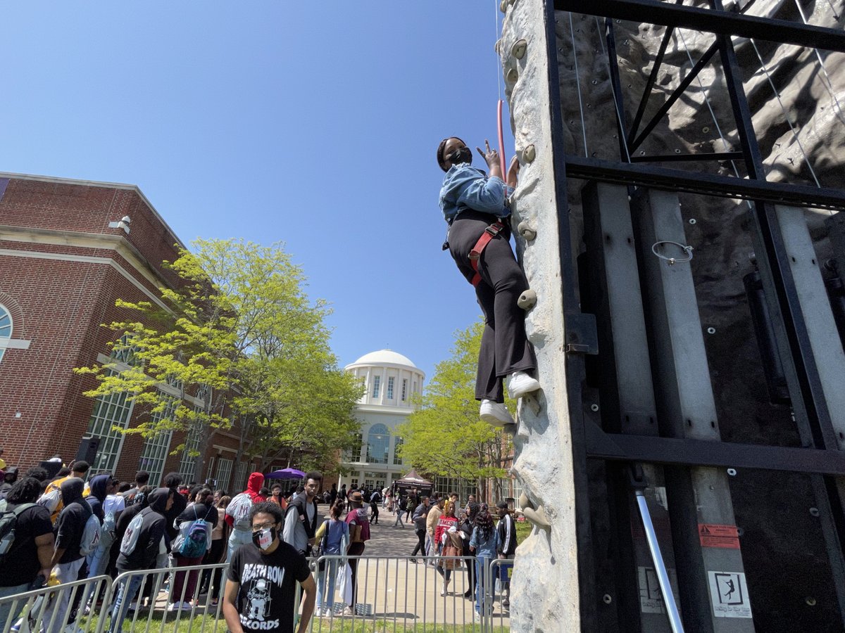 Springfest was back at #UMES! See how we celebrated A Different Shore. #HawkPride 🦅