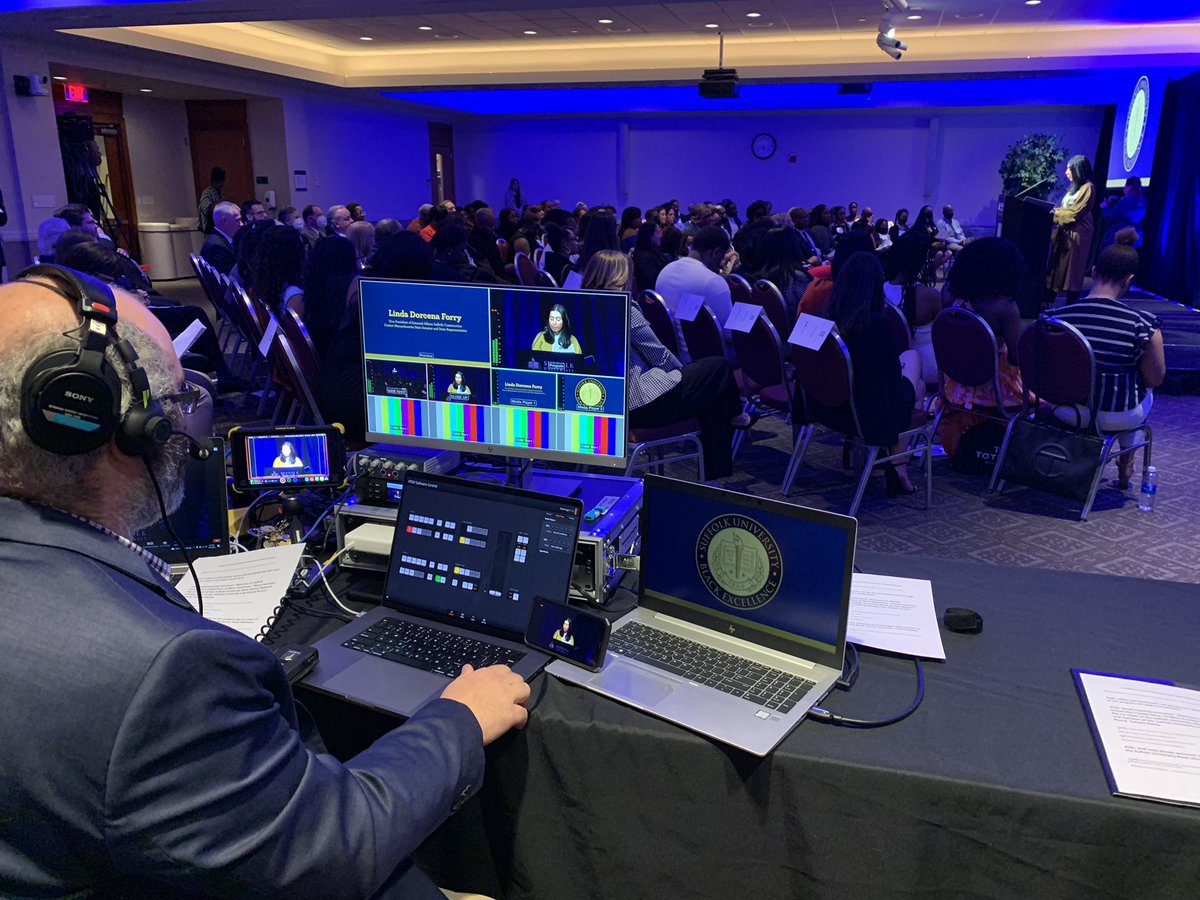 We are live! Celebration of Black Excellence <a href="/Suffolk_U/">Suffolk University</a> <a href="/suffolku_its/">Suffolk University ITS</a> #live #Livestream #multicam
