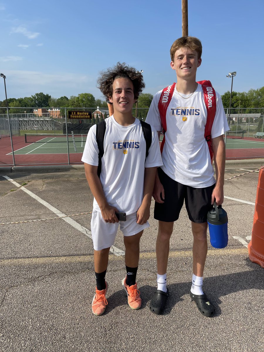 Congrats to Jadon and Gonzolo advancing to the semi-finals in the 2A MW Regionals and will play Saturday AM at Salisbury HS! 

They also qualified for <a href="/NCHSAA/">NCHSAA</a> State Championships next week!