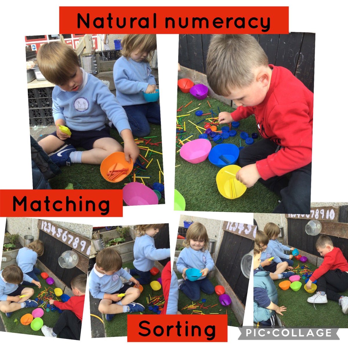 BowhouseBairns's tweet image. Natural numeracy experiences with #CountingCollections. Our wee people lead an interest of ‘the beach’ from exploring our sandpit. We used this as a stimulus to introduce natural materials that promote a variety of numerical and mathematical concepts. #EarlyNumeracy #PlayPedagogy