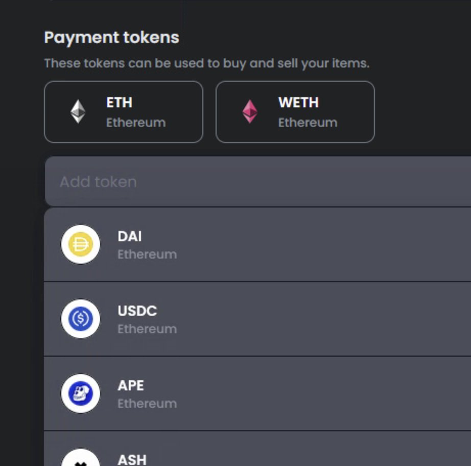 OpenSea have already approved $APE for spending.

This means you can potentially buy Otherdeeds with $APE on the secondary market...  👀