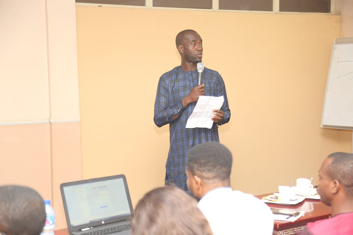 CDDWestAfrica's tweet photo. Participants divided into groups, engaged in fact exercises while leveraging fact-checking tools including #TinEye, #Invid, #Deepware, and several other fact-checking tools. https://t.co/0WVJUJ9rKP