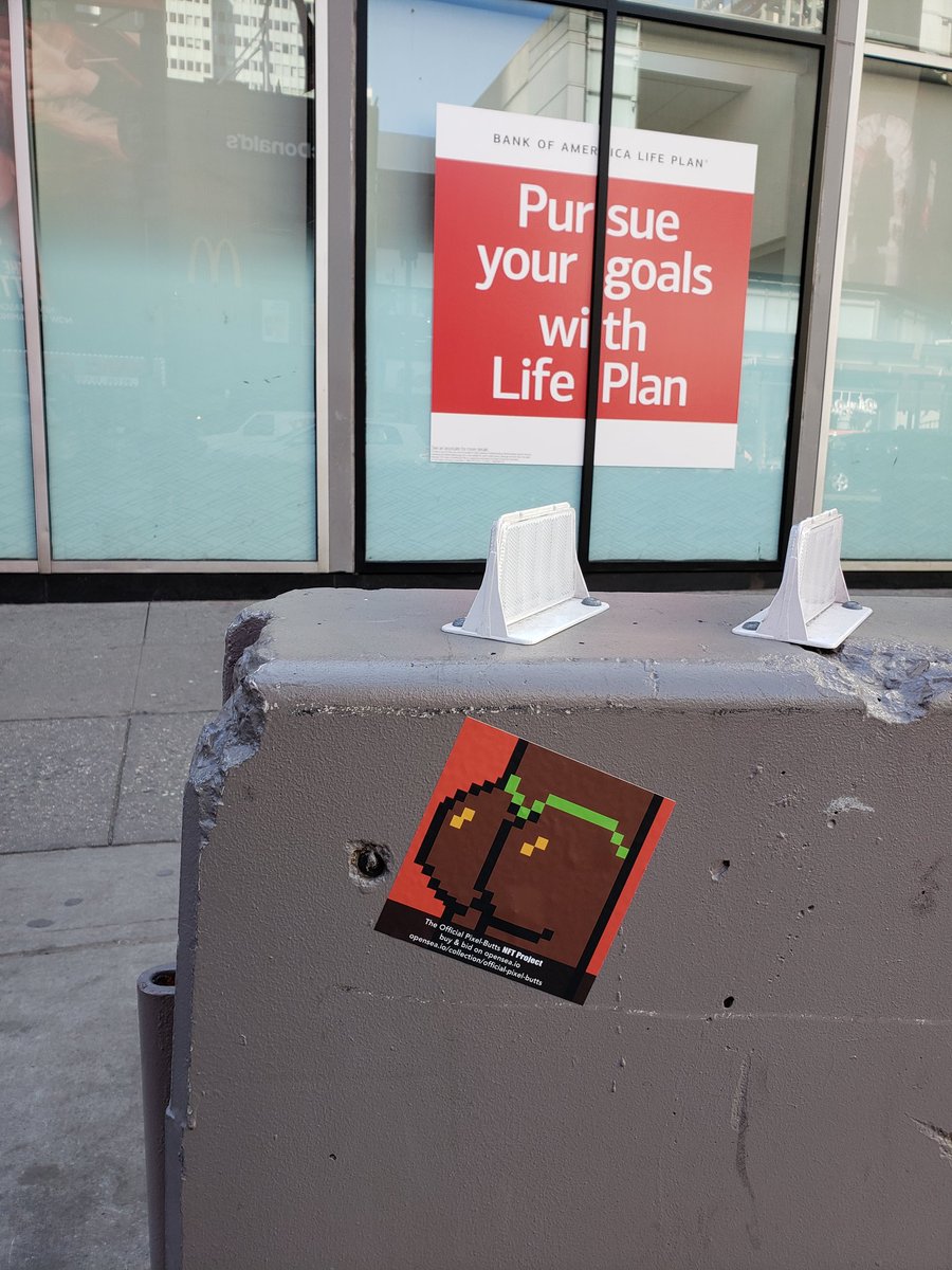 ButtsPixel's tweet image. Get your FREE STICKER if you're wondering around Madison Square Garden
#NFTCollection #NFTProject #nft #nfts #NYC #Pixelbutts