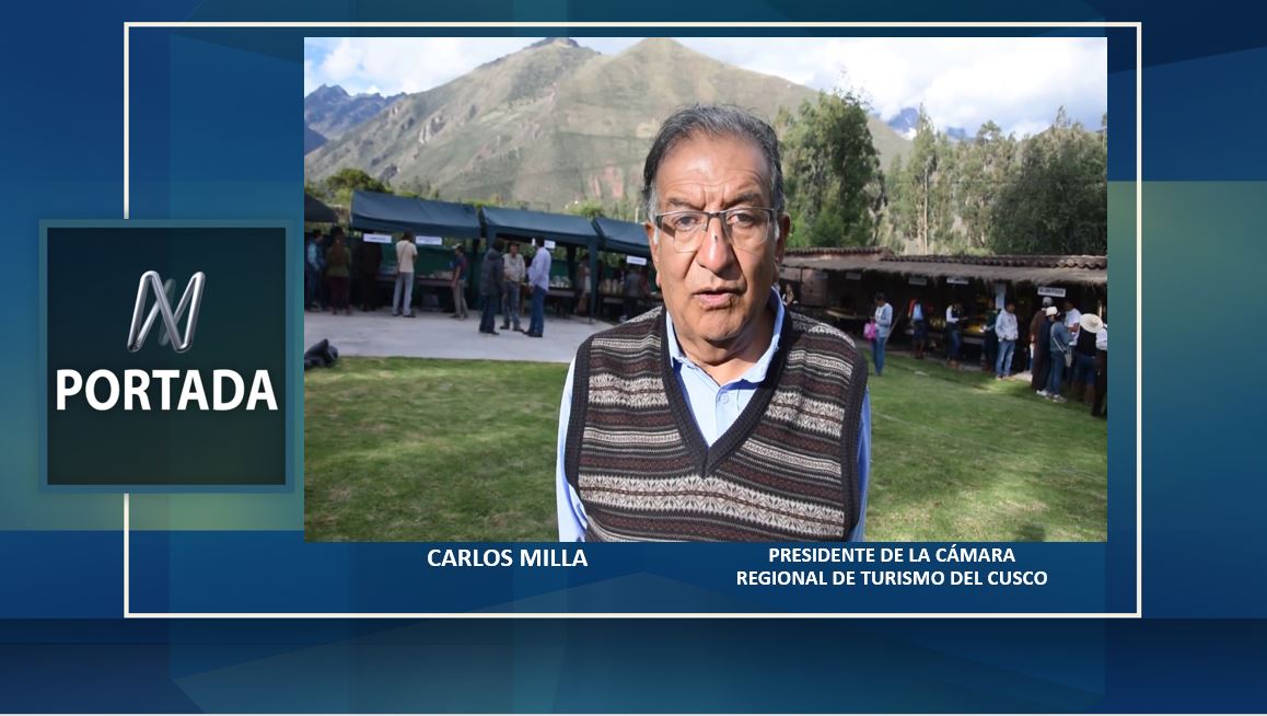 Esta noche en <a href="/N_Portada/">N Portada</a> estará el presidente de la Cámara Regional de Turismo del Cusco Carlos Milla con #MarioGhibellini. Desde las 7:00 p.m. por <a href="/canalN_/">Canal N</a>
