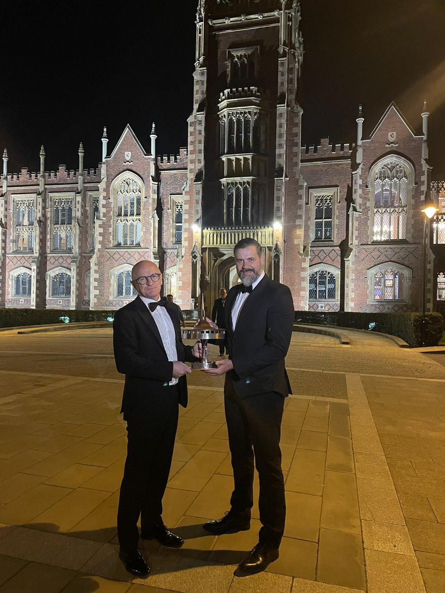 HarryBeag's tweet photo. #Champions 

Delighted that @JamesConnollyVC sweeps the boards @ArchitectureNI awards tonight! https://t.co/dfHD47XHYU