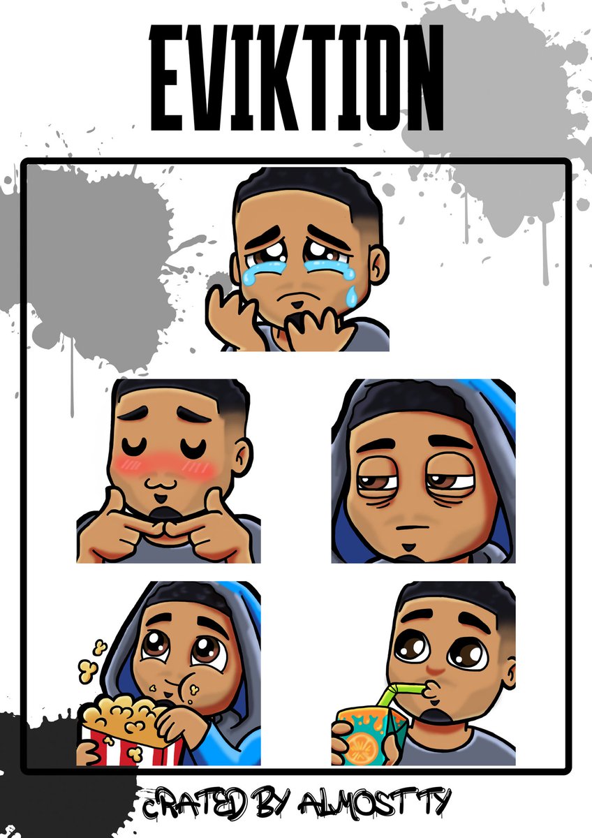 EViKTiON_ZA's tweet image. Copped myself some new emotes! Finally got my "sip" emote! 🥺 Shoutout to @AlmostTyTTV for making them for me! I love it so much!! ❤️💯🔥🔥
