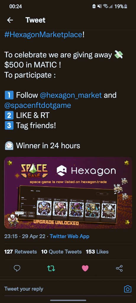 rus_stealth's tweet photo. @spacenftdotgame @hexagon_market LETS ROLLOUT!!!
@AnnaBaitenova 
@JamesSc86588317 
@CryptoMischief 
@smartystrats https://t.co/aAzrcP7UvZ