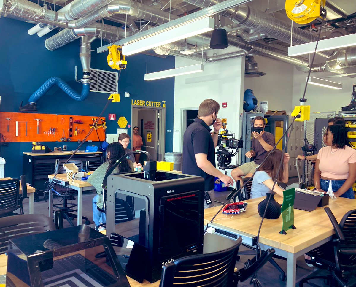 Excited to be filming a Wonder Makes Us campaign video for <a href="/uarizona/">University of Arizona</a> today!