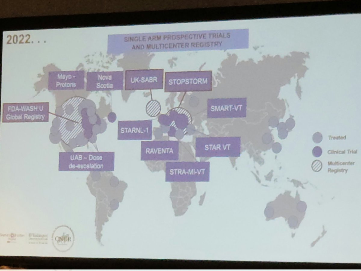 We've come a long way with #CRAforVT in the last 7 years. A lot of research is being conducted in 2022 to move this field forward! 
#EPeeps #HRS2022 #radiateVT #radonc 
@DoctorPhillEP @SBRT_CR @gdhugo @cooper_dh @samsonpp