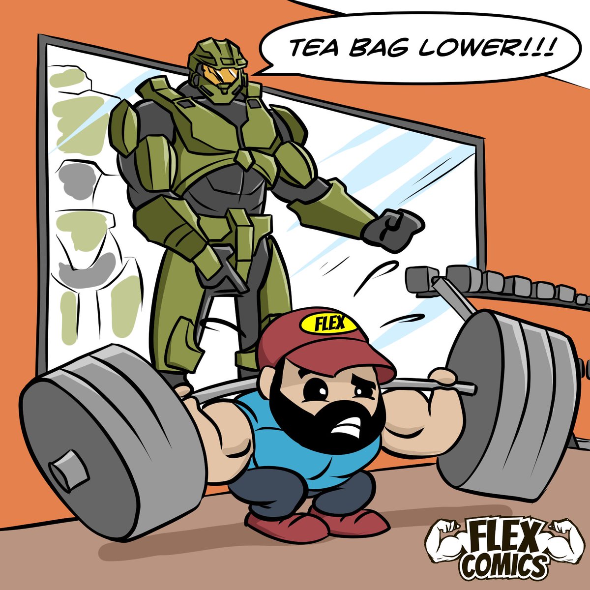FlexComics's tweet photo. Spartan Training
#flexcomics #spartan #halo https://t.co/l0rG9R18hR
