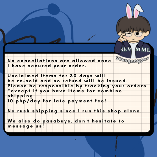 Youngnny | shipment every weekend only tweet media