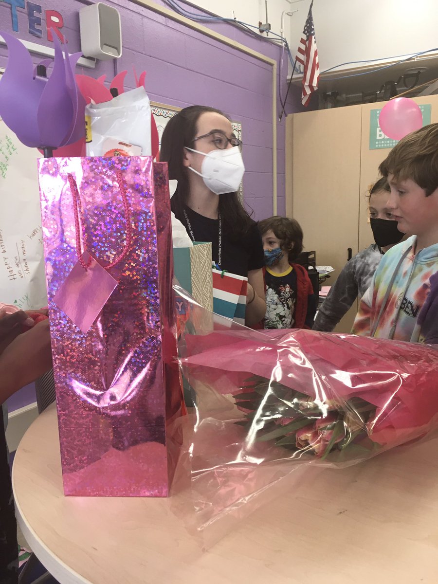 Happy early birthday Ms.Olson we love you we will miss you so much❤️🥹🎂🎉🥳🎈🎊🎁🍾🪅