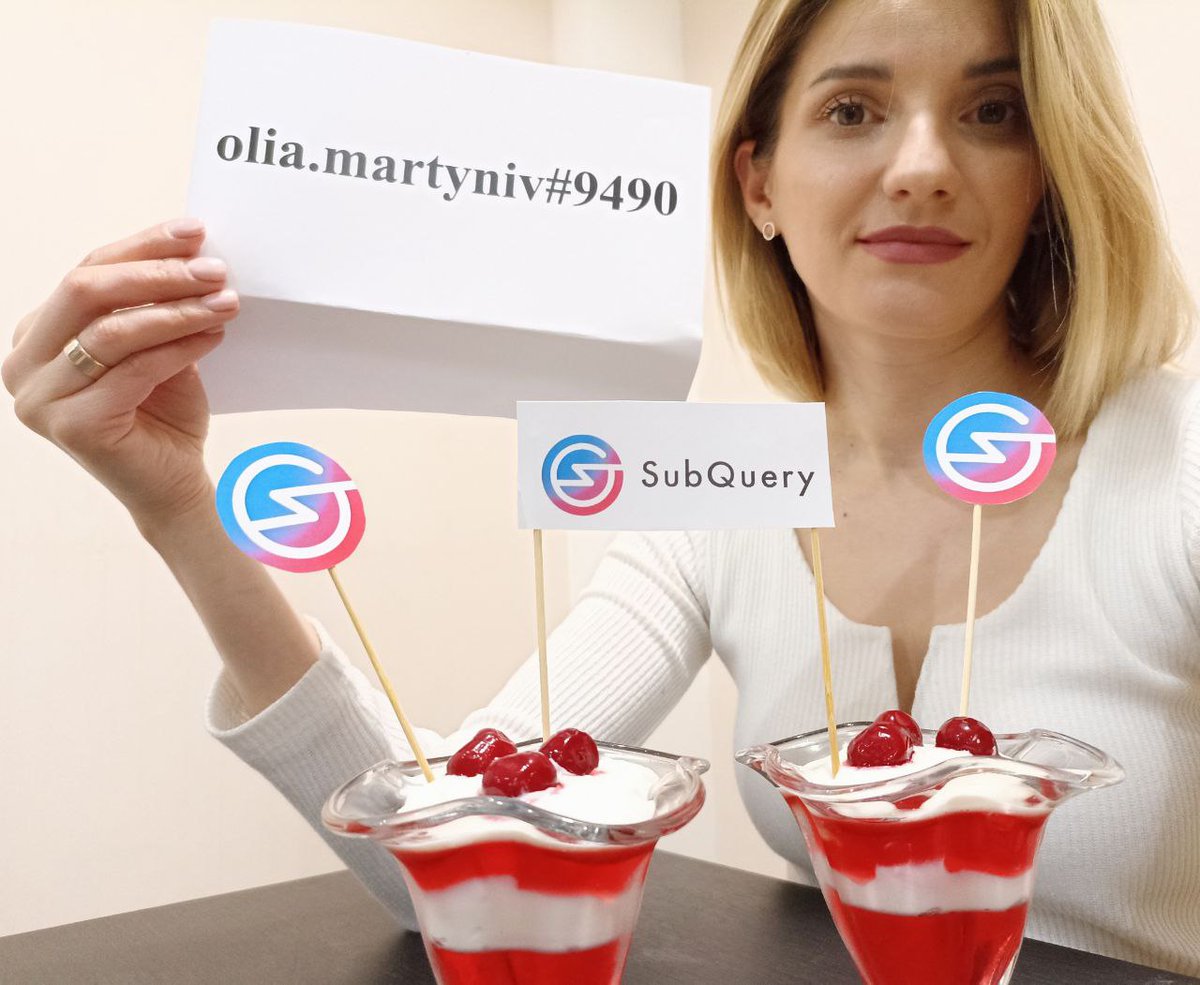 Olga_Ozhgevych's tweet image. Sweets🍒🍧

#SubqueryFood  
#SubqueryApril