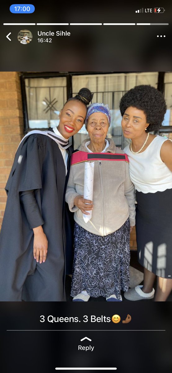 PalesaSG's tweet photo. In the words of Prof. Zeblon Vilakazi, “This graduation is not yours, it’s theirs”... The best support structure a girl can ask for #WitsGrad #Wits100 #witsGraduate #WitsEdge #WitsieForLife #BossMom https://t.co/n9iPWkuyTU