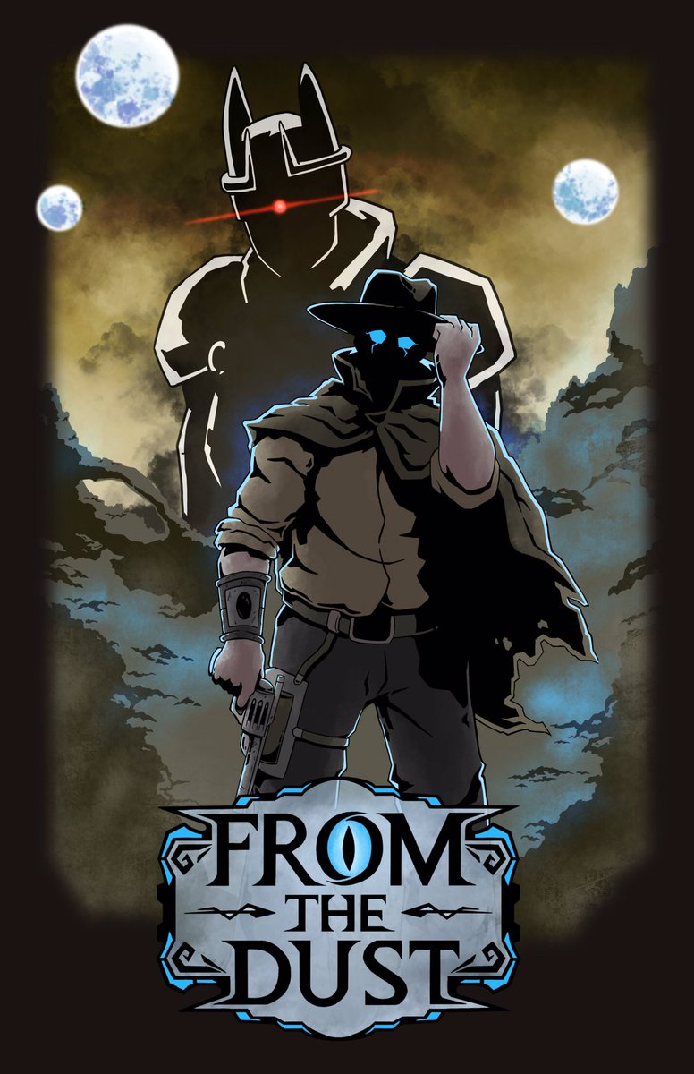 TanJHenry's tweet photo. Cover for my in progress sci-fi western comic called From The Dust. 

#comic #coverart #illustration https://t.co/Zwnj4pXOWs
