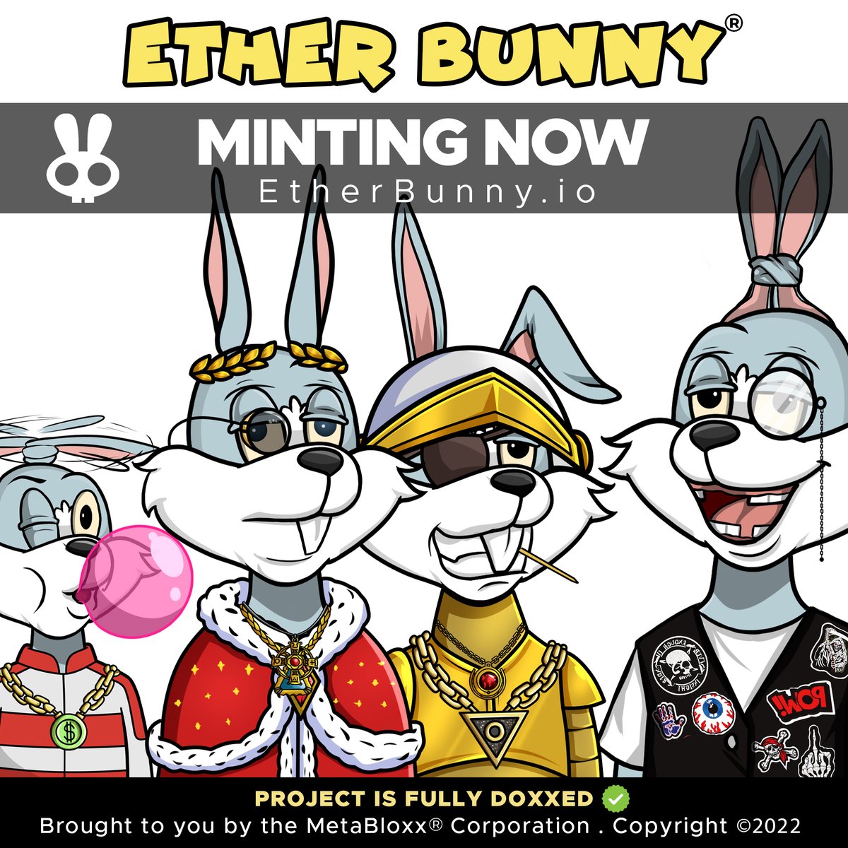 EtherBunnyNFT's tweet image. ***
Ether Bunny - Public Mint is LIVE!

Get your Ether Eggs... hatching soon! 
PUBLIC MINT IS NOW!!!

🐰 Follow | RT for a chance to win FREE airdrop!
@EtherBunnyNFT Airdrops every day!

EtherBunny.io  (MINT SITE)

Discord.gg/EtherBunny (Discord)

#Mint #NFTdrops #NFT