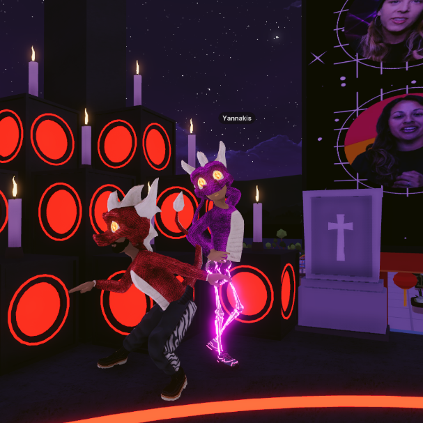 Join us for the CRAZIEST album listening party in the #metaverse! <a href="/bawalclan/">Bawal Clan 🚫</a> brought to you by <a href="/StudioDcn/">DCNstudio.eth (📡,📺)</a>! MUSIC, GIVEAWAYS, and your chance to claim an exclusive Bawal Clan NEAT by <a href="/lastraum/">Lastraum.eth 🍕</a> <a href="/LastSliceCo/">Last Slice Studios</a> Tonight @ 9:00 pm EST at Club Love (56,-111)
events.decentraland.org/event/?id=0470…