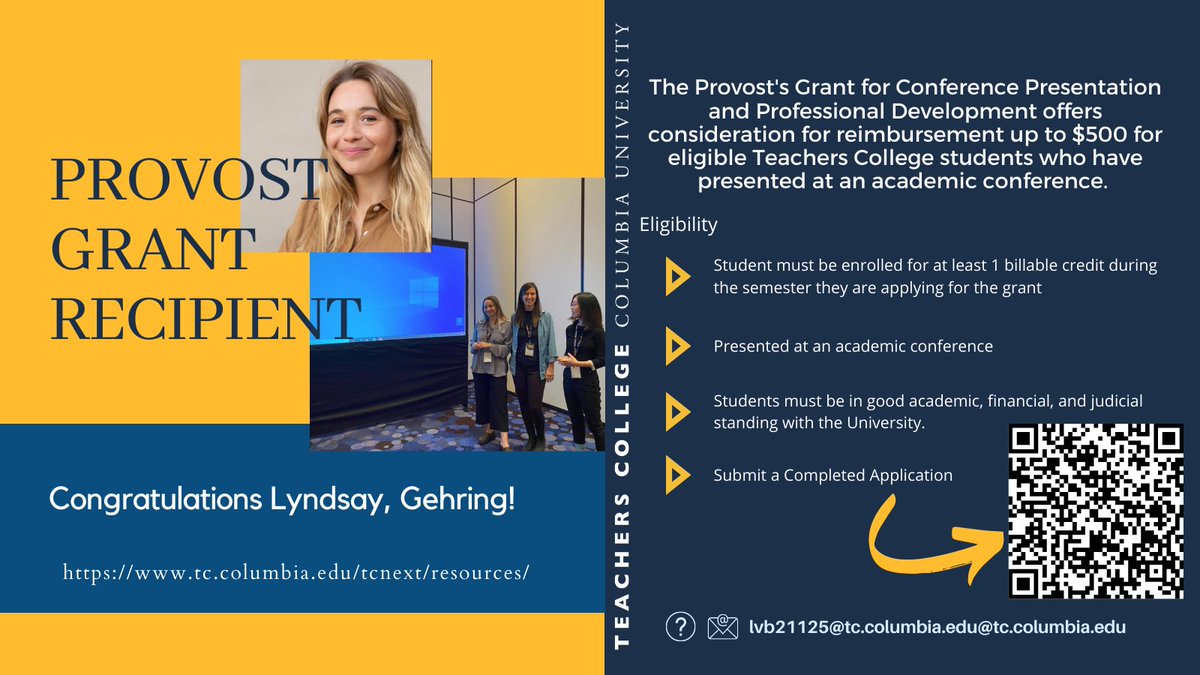 TC NEXT, Teachers College tweet media