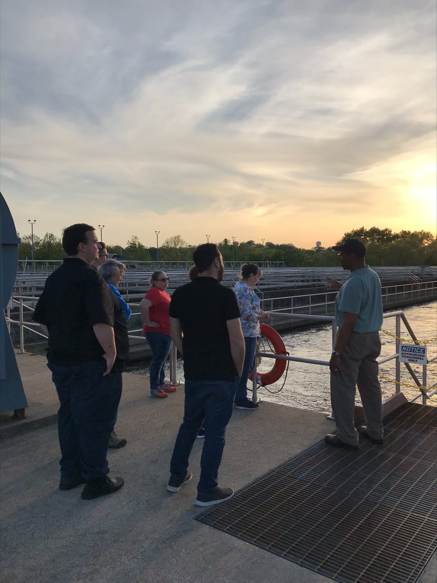 NashvilleMWS's tweet photo. Last night, our CWA participants learned about the health of the Cumberland River and toured a water reclamation facility to see how we return water cleaner than when we first take it out! Next Tuesday, we'll continue to #DiscoverWater with a look at our Biosolids facility. https://t.co/sEHeQxF2LE