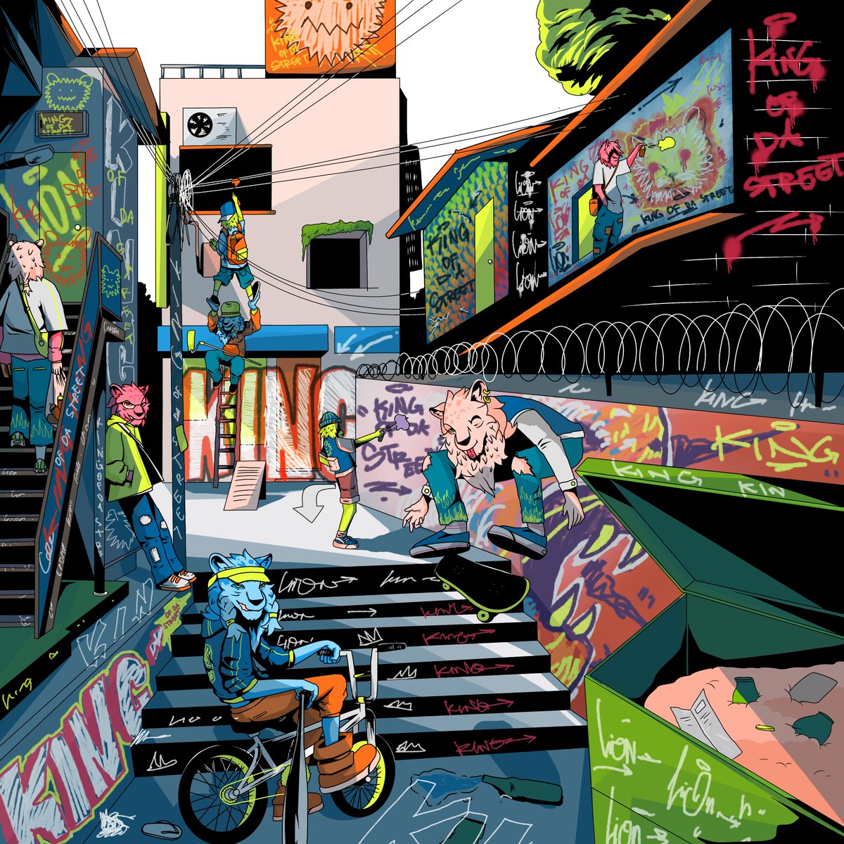 kingsofdastreet's tweet image. just hustling in da street...