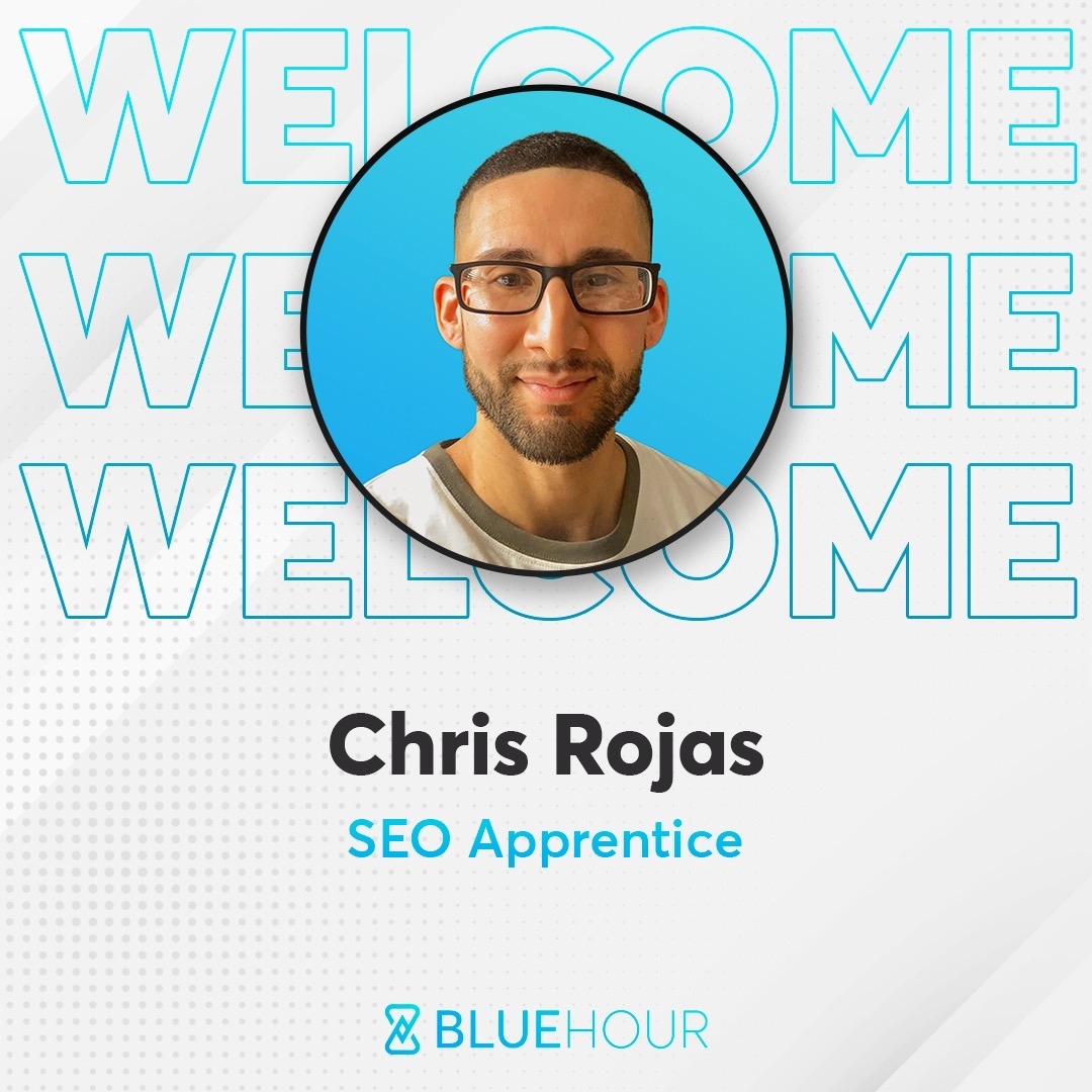 bluehourdigital's tweet photo. Let’s give a warm welcome to Chris Rojas, our SEO Apprentice!

Fun Fact: Chris is a fitness enthusiast and loves to do jump rope tricks.

The Bluehour team is excited to see the progress Chris makes in implementing SEO for our clients! 
.
.
.
.
.
#bluehourdigital
#digitalagen... https://t.co/bwRqQhpu0A