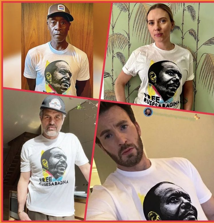 ckanimba's tweet photo. Three ways to help free Paul #Rusesabagina, the hero of Hotel Rwanda: 1)Share, 2)Write, 3)Represent 
#FreeRusesabagina Join the movement 👉 https://t.co/k02CDb2aCt #ChrisEvans #ScarlettJohansson #MarkRuffalo #Avengers @DonCheadle https://t.co/DrlDklyX2W