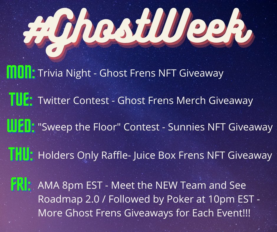 ghost frens tweet media