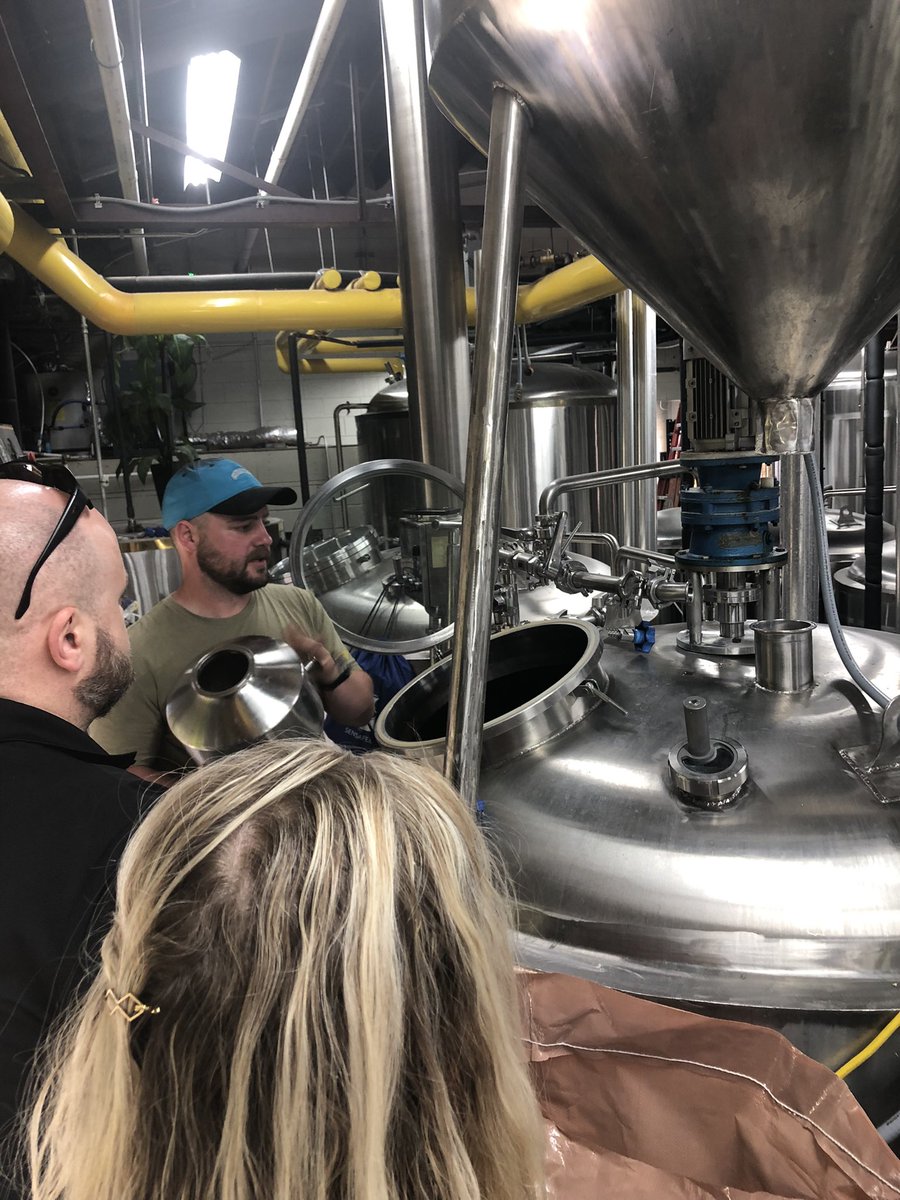 sensafe's tweet image. Thanks to our friends at @LegalRemedyBrew for explaining how you brew your delicious beers. The knowledge will be handy next  week. #cbc #Minnesota #beer #brew