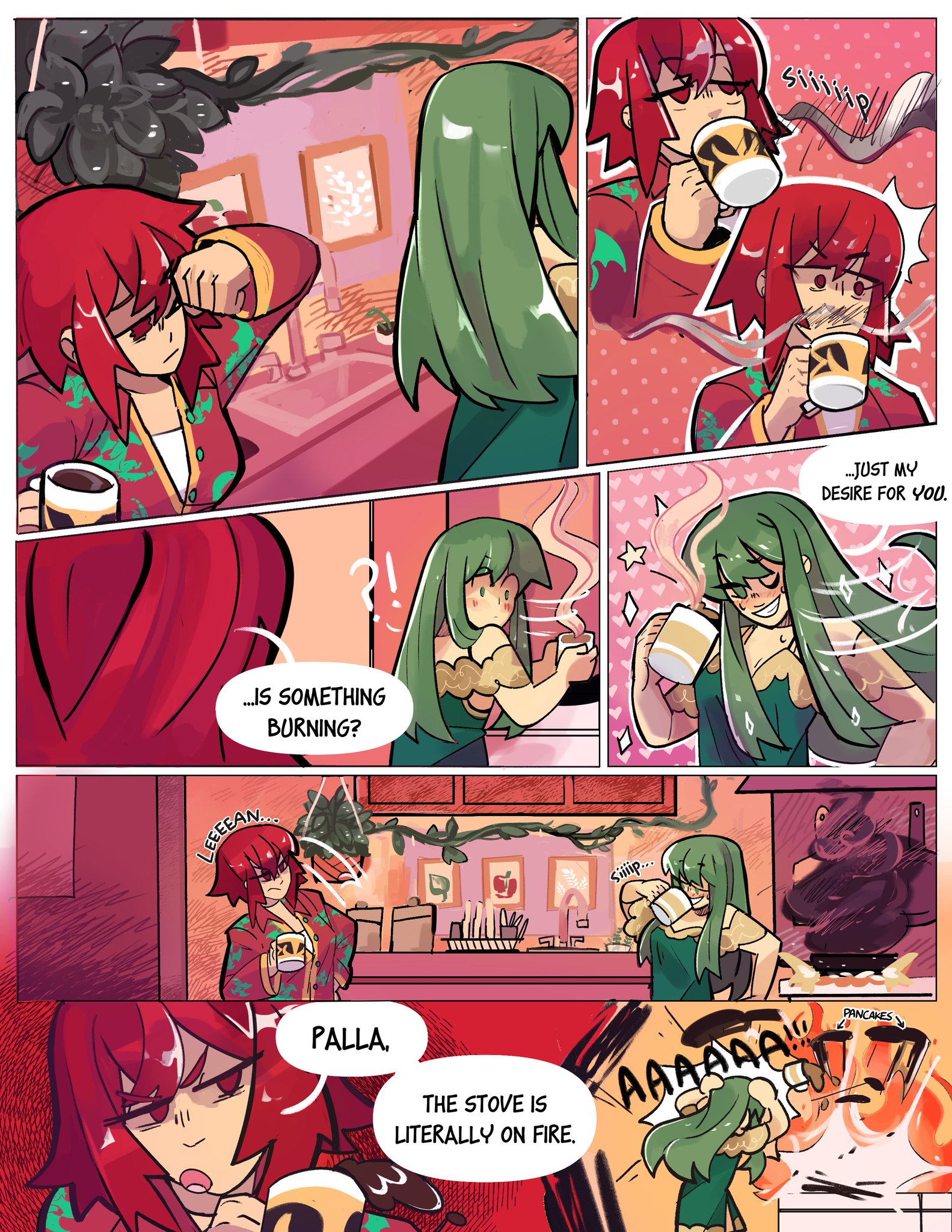 JadesnapArt ⚔️ Comms CLOSED on Twitter: "Palla x Minerva comic